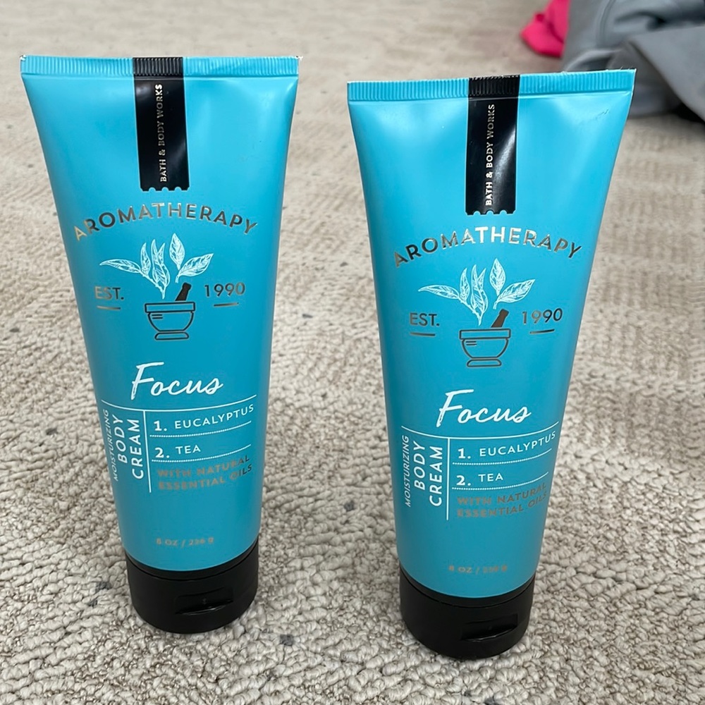 Bath and Body Works Focus aromatherapy body cream